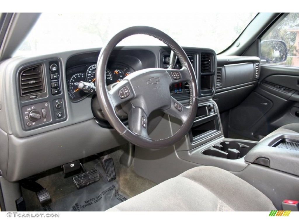 2005 Silverado 1500 Z71 Crew Cab 4x4 - Silver Birch Metallic / Dark Charcoal photo #54