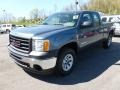 2012 Stealth Gray Metallic GMC Sierra 1500 Extended Cab 4x4  photo #3