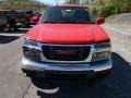 2012 Fire Red GMC Canyon Work Truck Extended Cab 4x4  photo #2