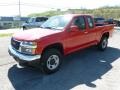 2012 Fire Red GMC Canyon Work Truck Extended Cab 4x4  photo #3