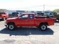 2012 Fire Red GMC Canyon Work Truck Extended Cab 4x4  photo #4