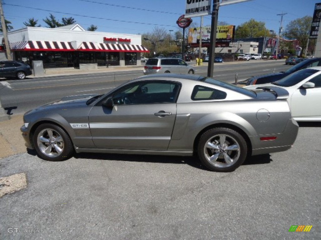 Vapor Silver Metallic 2009 Ford Mustang GT/CS California Special Coupe Exterior Photo #63535853
