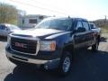 2009 Onyx Black GMC Sierra 2500HD SLE Crew Cab 4x4  photo #2