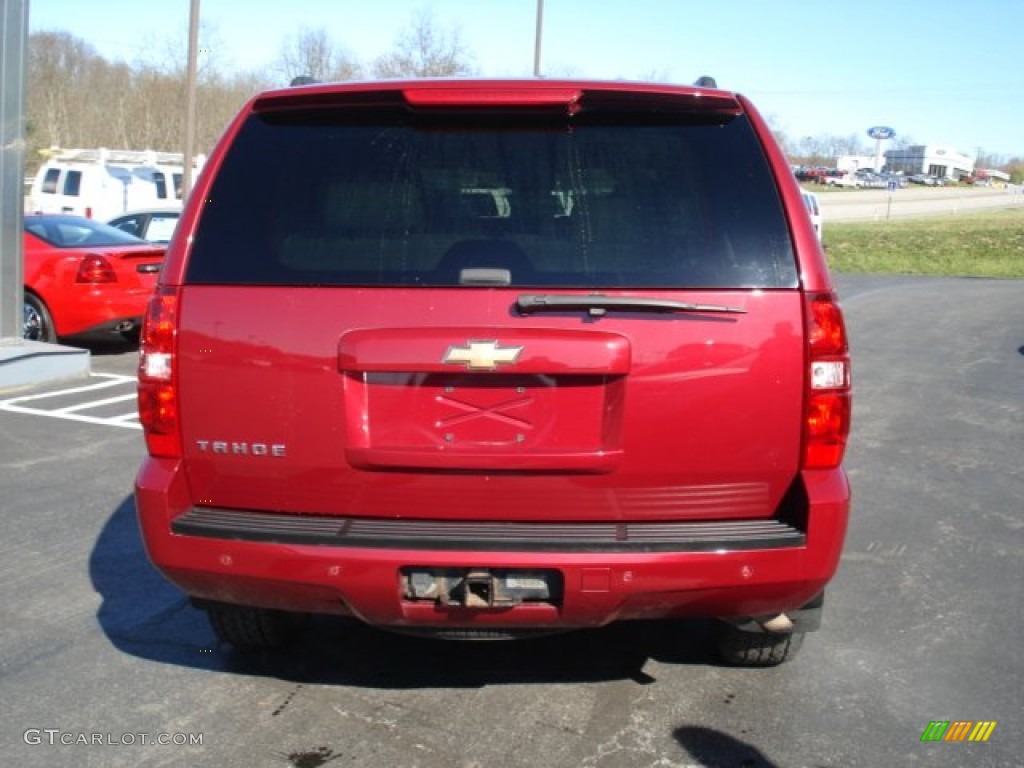 2007 Tahoe LS 4x4 - Sport Red Metallic / Dark Titanium/Light Titanium photo #7