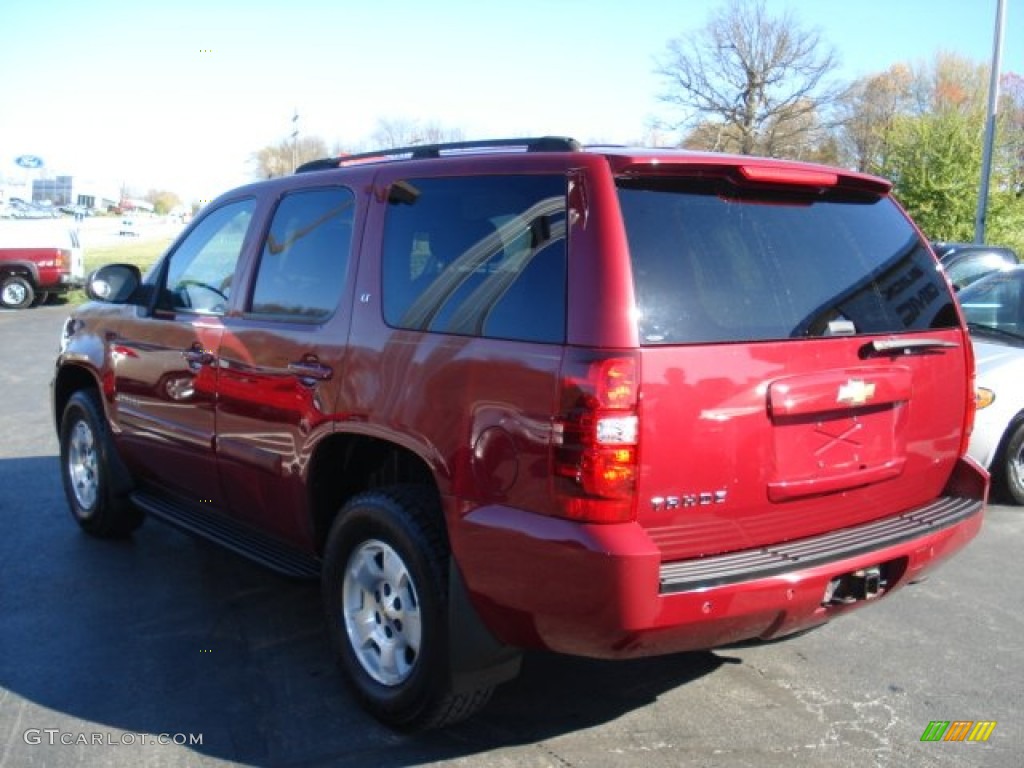 2007 Tahoe LS 4x4 - Sport Red Metallic / Dark Titanium/Light Titanium photo #8