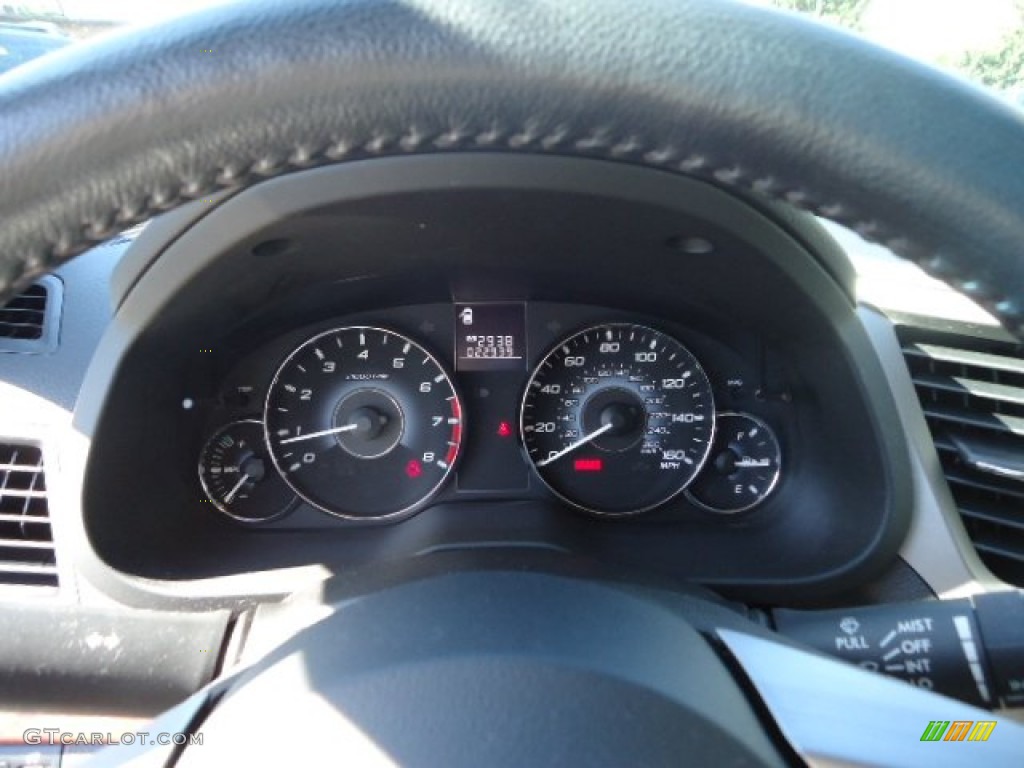2010 Subaru Legacy 2.5 GT Limited Sedan Gauges Photo #63536340