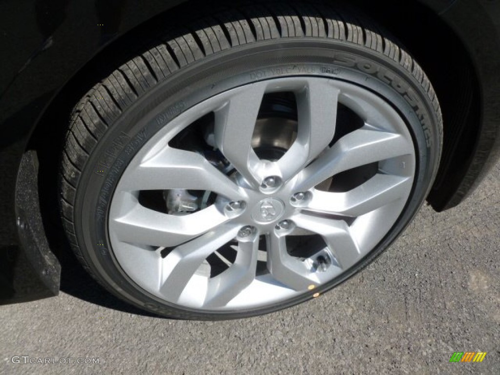 2012 Veloster  - Ultra Black / Black photo #9