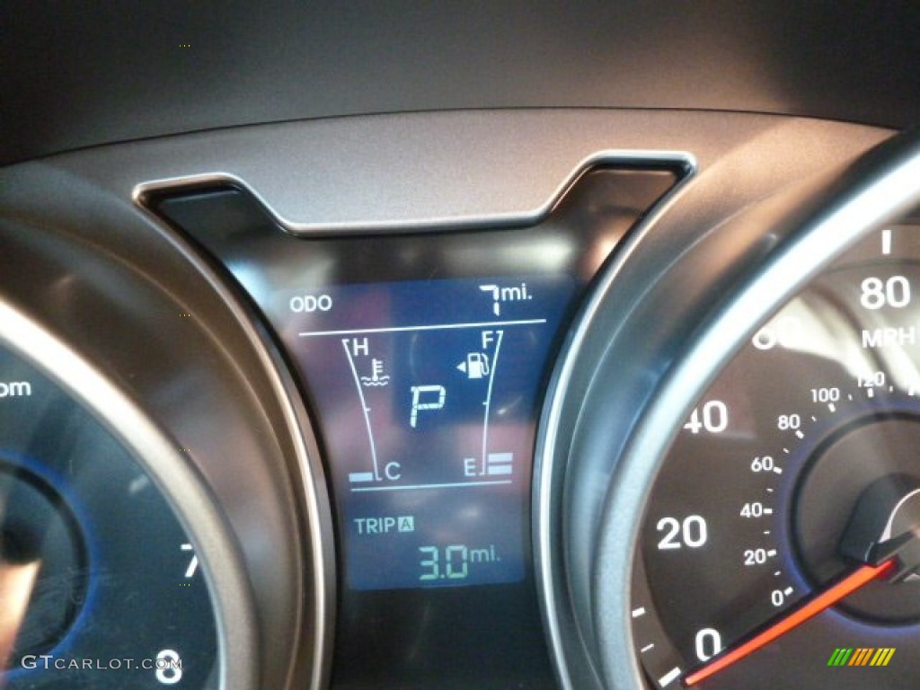 2012 Veloster  - Ultra Black / Black photo #20