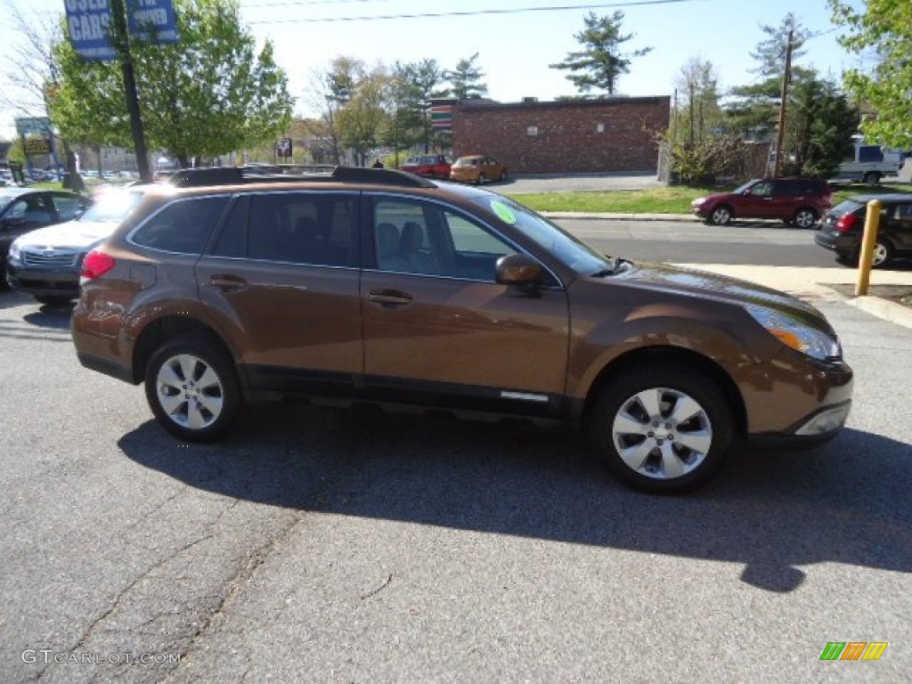2011 Outback 2.5i Limited Wagon - Caramel Bronze Pearl / Warm Ivory photo #5