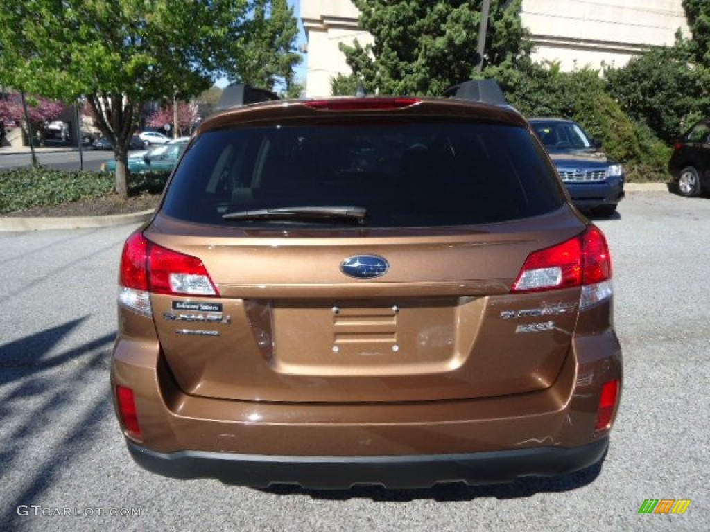 2011 Outback 2.5i Limited Wagon - Caramel Bronze Pearl / Warm Ivory photo #7