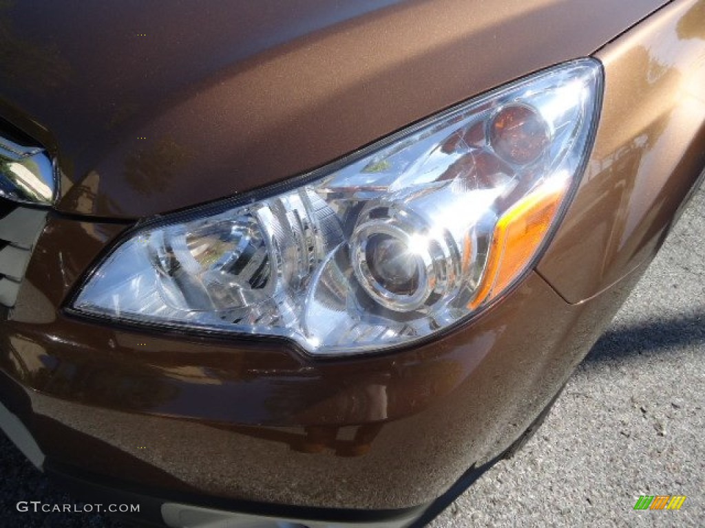 2011 Outback 2.5i Limited Wagon - Caramel Bronze Pearl / Warm Ivory photo #41