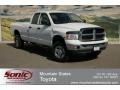 2004 Bright White Dodge Ram 2500 SLT Quad Cab 4x4  photo #1