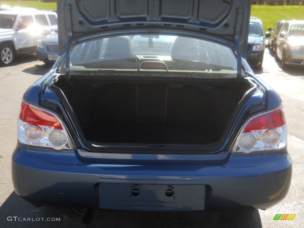 2007 Impreza 2.5i Sedan - Newport Blue Pearl / Anthracite Black photo #6