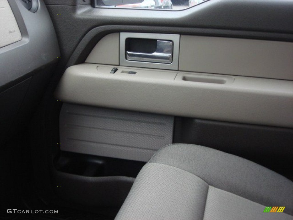 2010 F150 STX SuperCab - Ingot Silver Metallic / Medium Stone photo #21