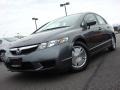 Polished Metal Metallic - Civic Hybrid Sedan Photo No. 1