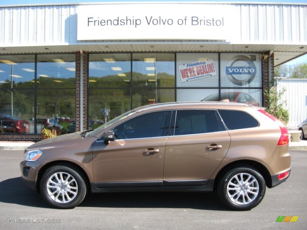 2010 XC60 T6 AWD - Terra Bronze Metallic / Anthracite photo #1