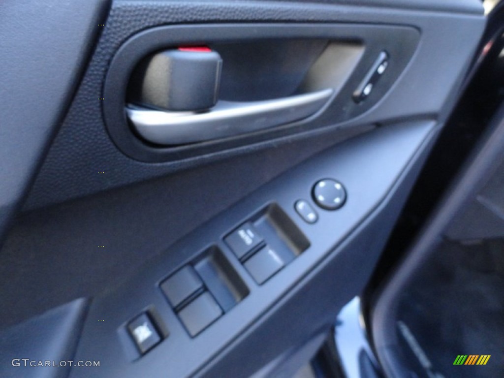2010 MAZDA3 i Touring 4 Door - Black Mica / Black photo #18
