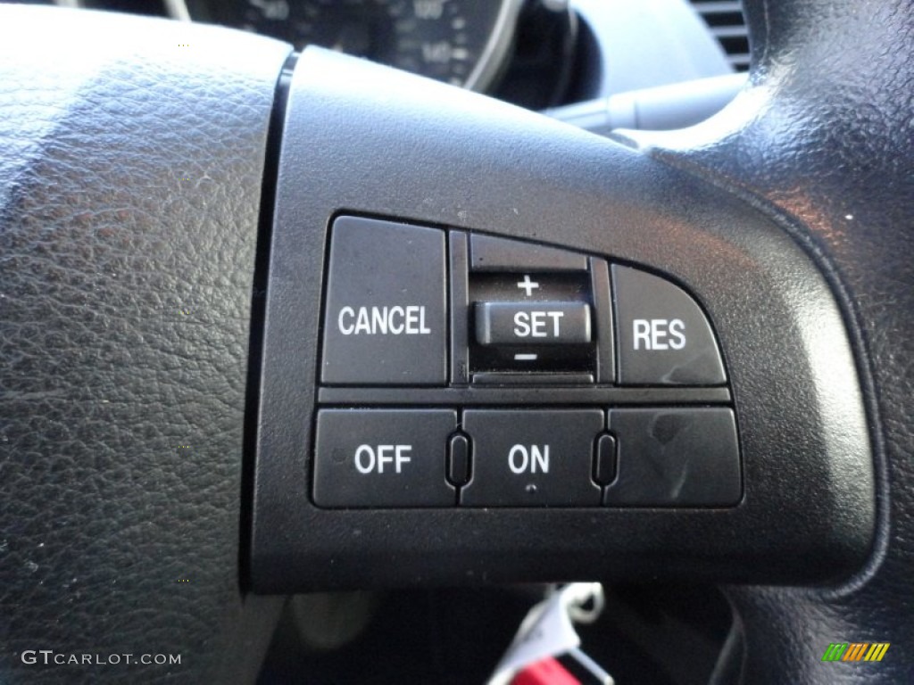 2010 MAZDA3 i Touring 4 Door - Black Mica / Black photo #21