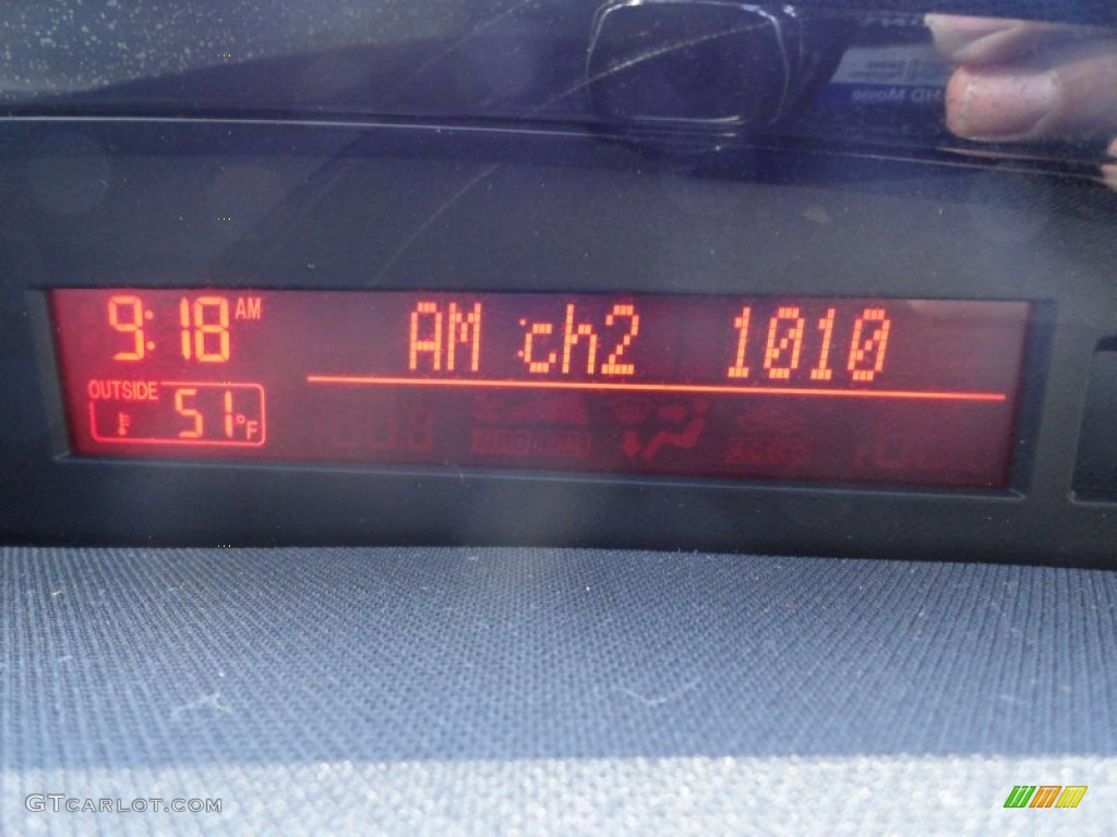 2010 MAZDA3 i Touring 4 Door - Black Mica / Black photo #24