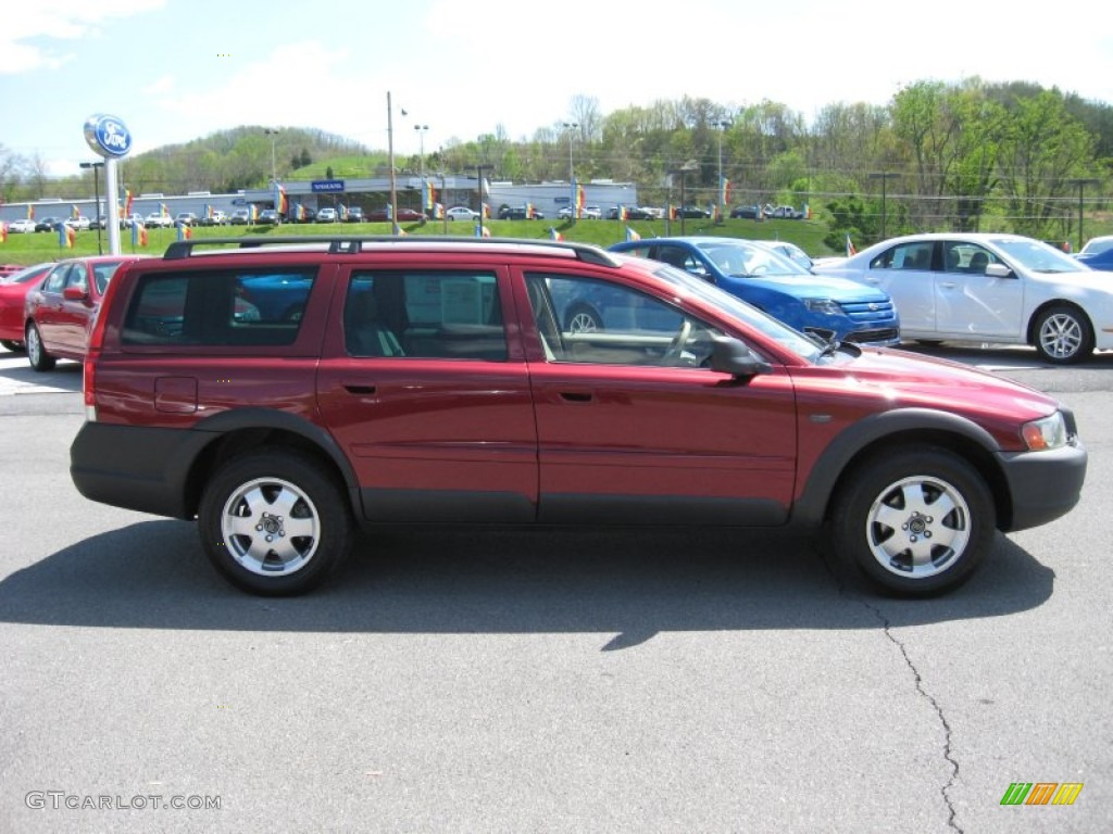 2003 XC70 AWD - Ruby Red Metallic / Beige/Light Sand photo #5
