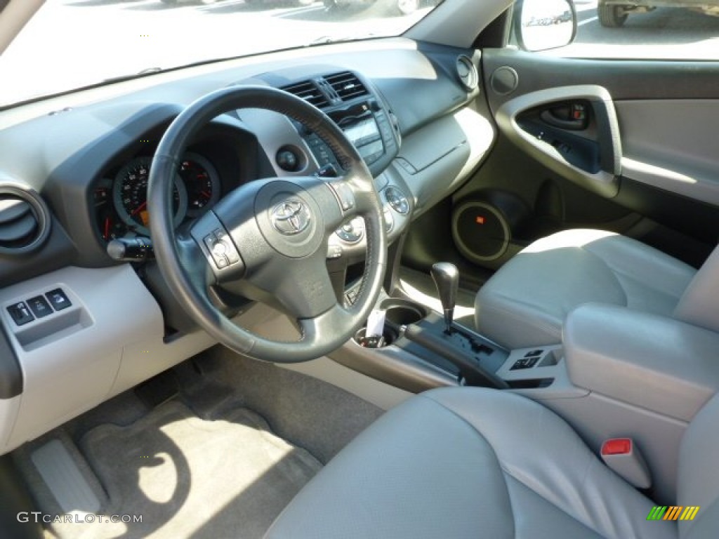 2010 RAV4 Limited V6 4WD - Classic Silver Metallic / Ash Gray photo #6