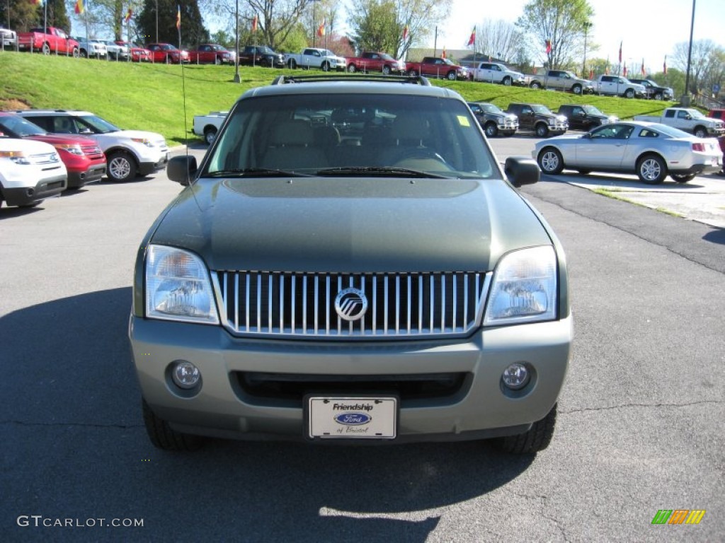2002 Mountaineer AWD - Estate Green Metallic / Medium Dark Parchment photo #3