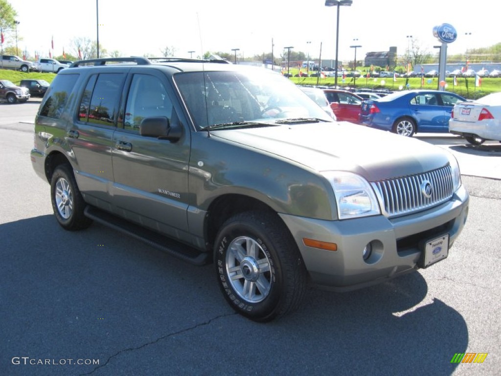 2002 Mountaineer AWD - Estate Green Metallic / Medium Dark Parchment photo #4