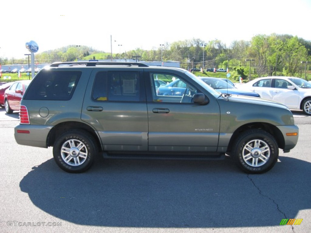 2002 Mountaineer AWD - Estate Green Metallic / Medium Dark Parchment photo #5