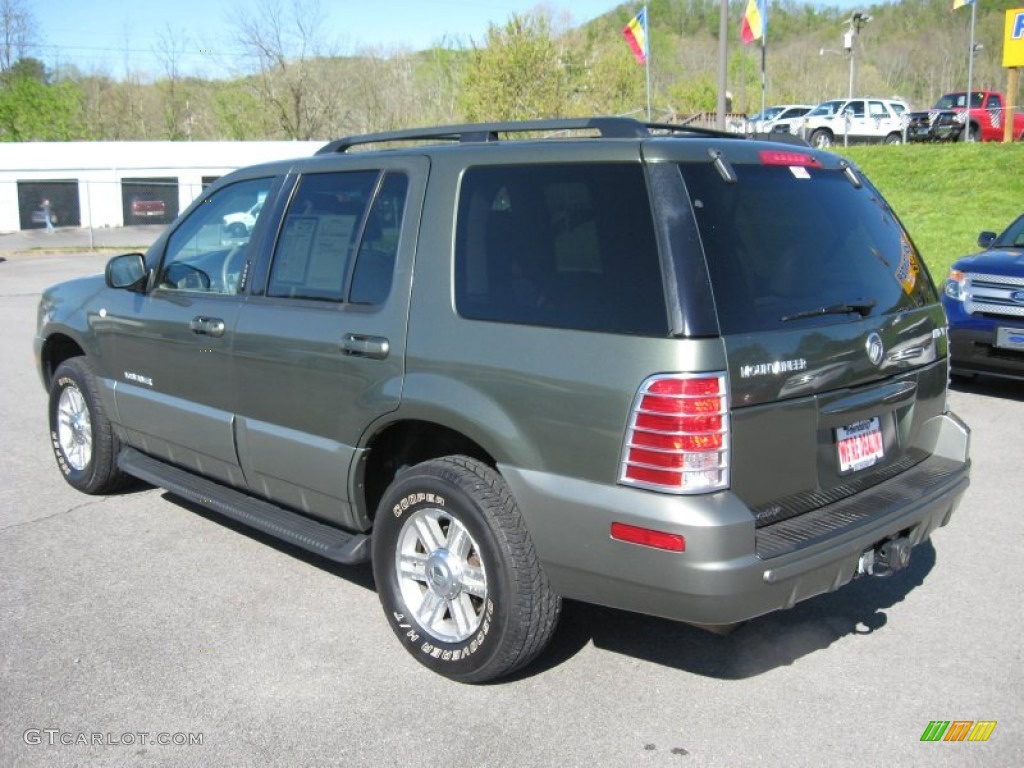 2002 Mountaineer AWD - Estate Green Metallic / Medium Dark Parchment photo #8