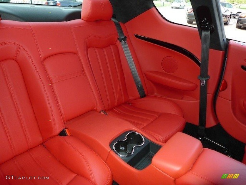 Rosso Corallo Interior 2011 Maserati GranTurismo S Automatic Photo #63547698