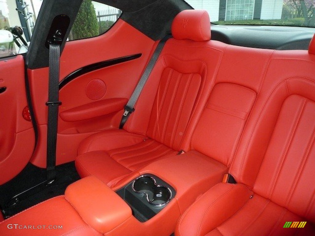 2011 GranTurismo S Automatic - Grigio Alfieri (Grey) / Rosso Corallo photo #26