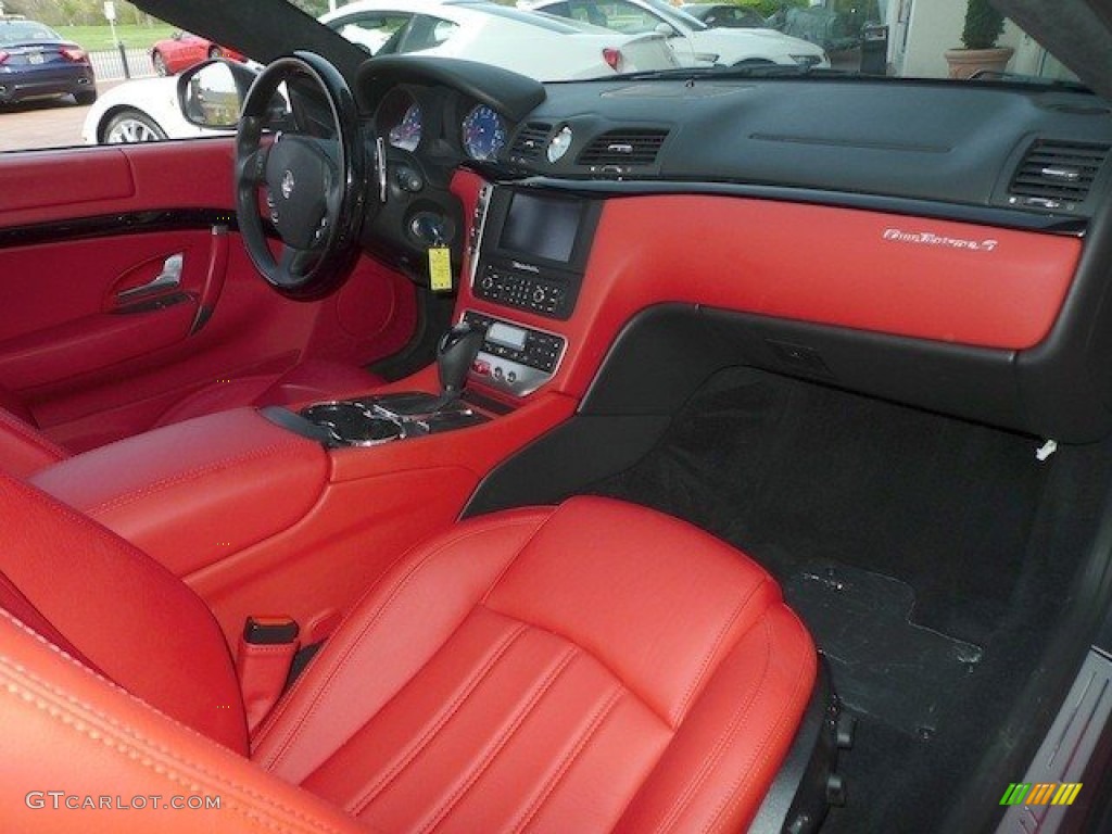 2011 Maserati GranTurismo S Automatic Rosso Corallo Dashboard Photo #63547734