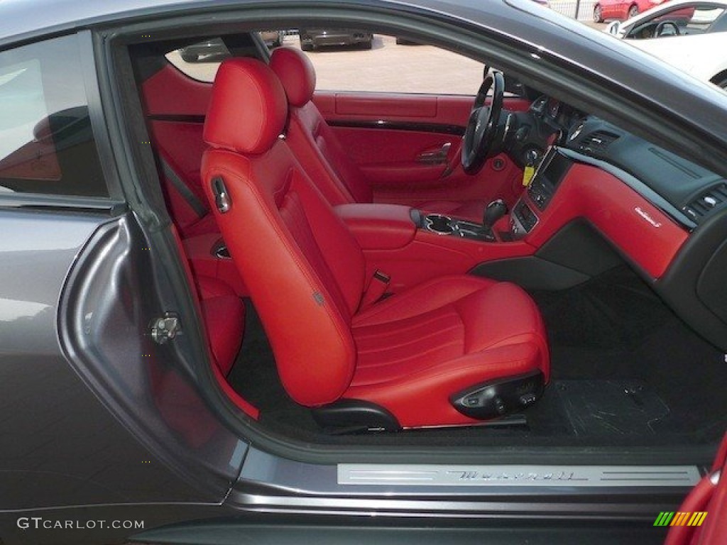Rosso Corallo Interior 2011 Maserati GranTurismo S Automatic Photo #63547740