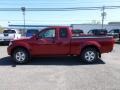 2012 Red Brick Nissan Frontier SV V6 King Cab 4x4  photo #3