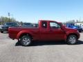 2012 Red Brick Nissan Frontier SV V6 King Cab 4x4  photo #7