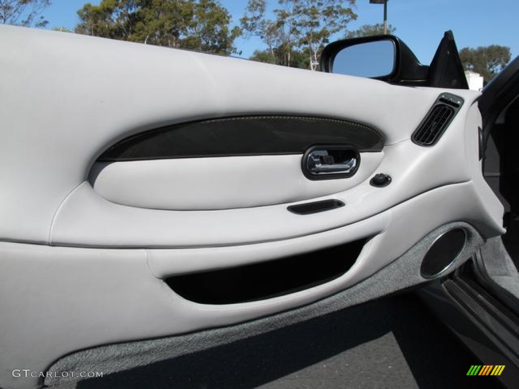 2002 Aston Martin DB7 Vantage Volante Light Grey Door Panel Photo #63547838