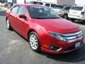 Sangria Red Metallic 2010 Ford Fusion SEL V6