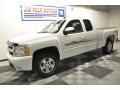 2007 Summit White Chevrolet Silverado 1500 LTZ Extended Cab 4x4  photo #21