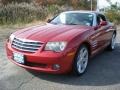 Blaze Red Crystal Pearlcoat 2005 Chrysler Crossfire Limited Coupe