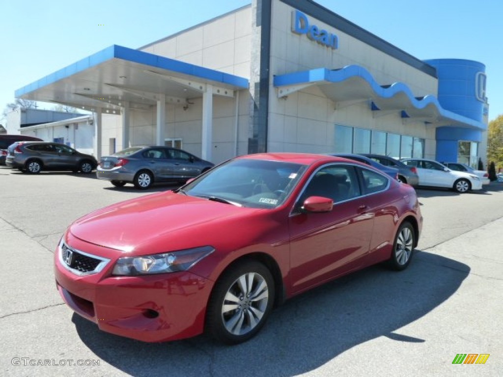 2009 Accord LX-S Coupe - San Marino Red / Black photo #1