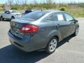 2011 Monterey Grey Metallic Ford Fiesta SEL Sedan  photo #2