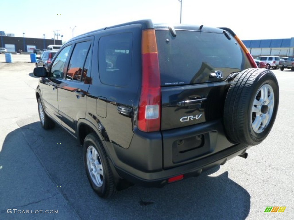 2003 CR-V EX 4WD - Nighthawk Black Pearl / Black photo #3