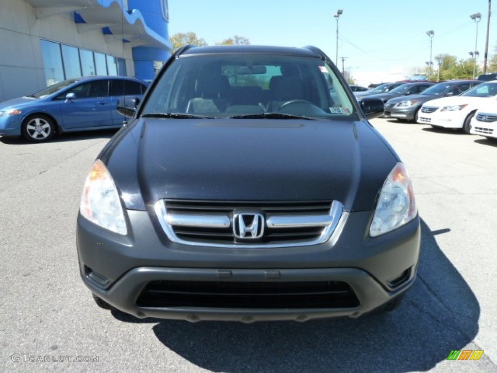 2003 CR-V EX 4WD - Nighthawk Black Pearl / Black photo #8