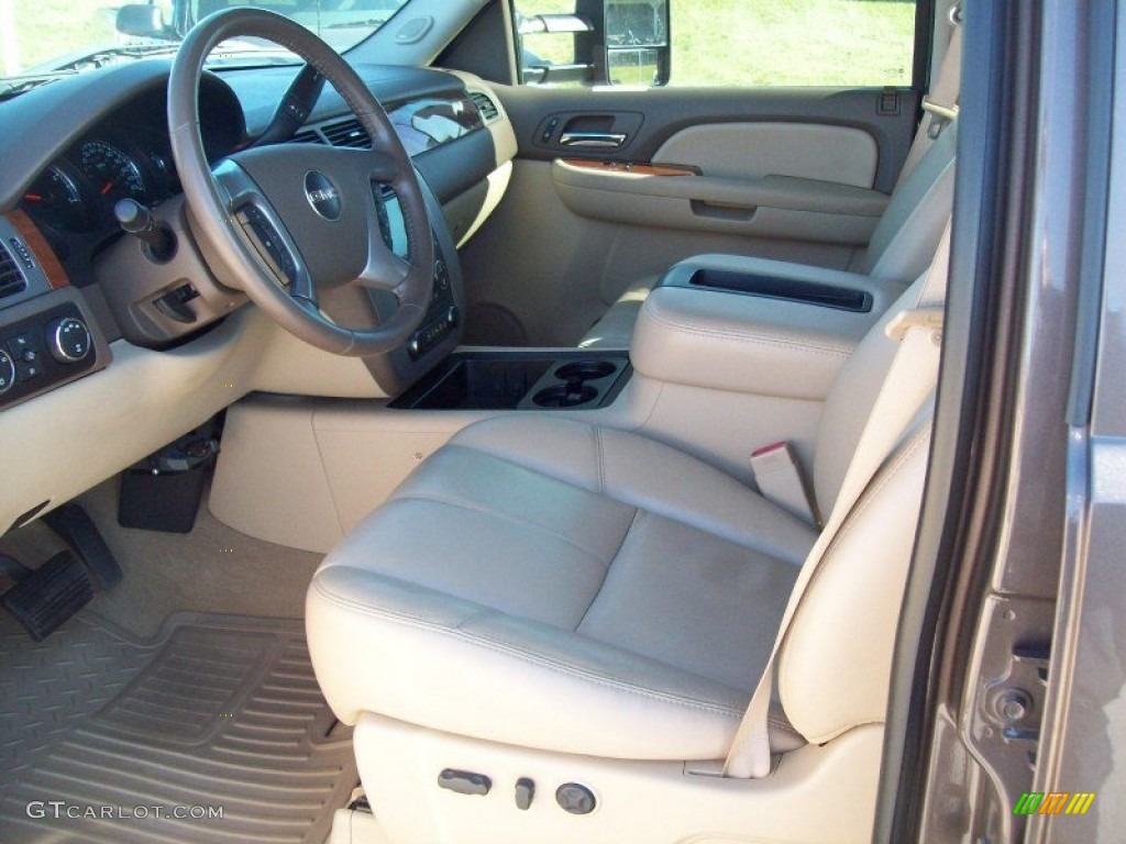 2008 Sierra 3500HD SLT Crew Cab 4x4 Dually - Medium Brown Metallic / Very Dark Cashmere/Light Cashmere photo #20