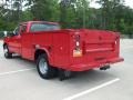 2007 Red Ford F350 Super Duty XL SuperCab Utility Truck  photo #6