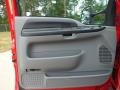 Medium Flint 2007 Ford F350 Super Duty XL SuperCab Utility Truck Door Panel