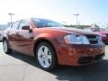 2012 Copperhead Pearl Dodge Avenger SXT  photo #4