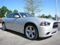 2012 Bright Silver Metallic Dodge Charger R/T Road and Track  photo #4