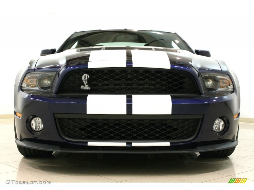 Kona Blue Metallic 2012 Ford Mustang Shelby GT500 Coupe Exterior Photo #63557035