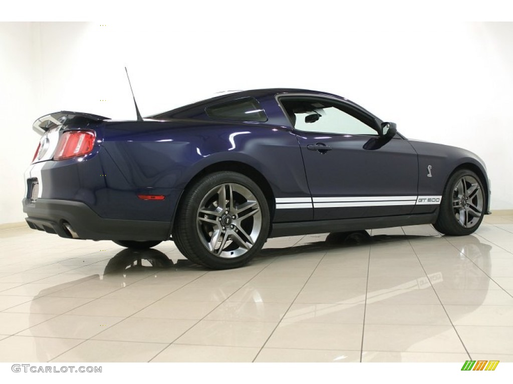 Kona Blue Metallic 2012 Ford Mustang Shelby GT500 Coupe Exterior Photo #63557115